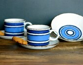 Midwinter: Stonehenge "Moon" cup, saucer and bowl set