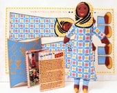 DIY Craft Original Art Muslim Doll Kit Gift for Girls