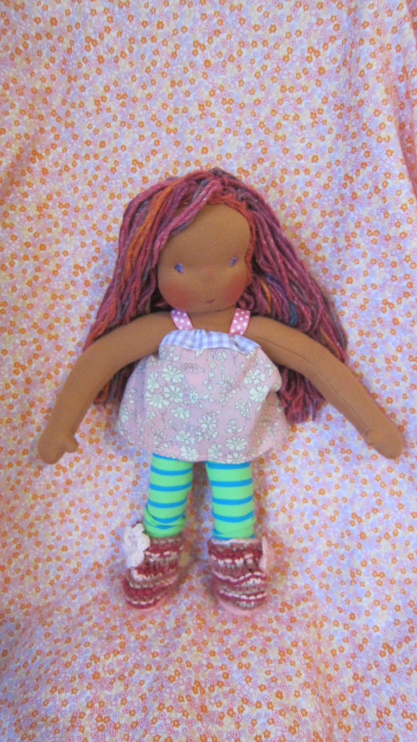 Strawberry Mary 12'' Waldorf Doll FREE ANYWHERE SHIPPING