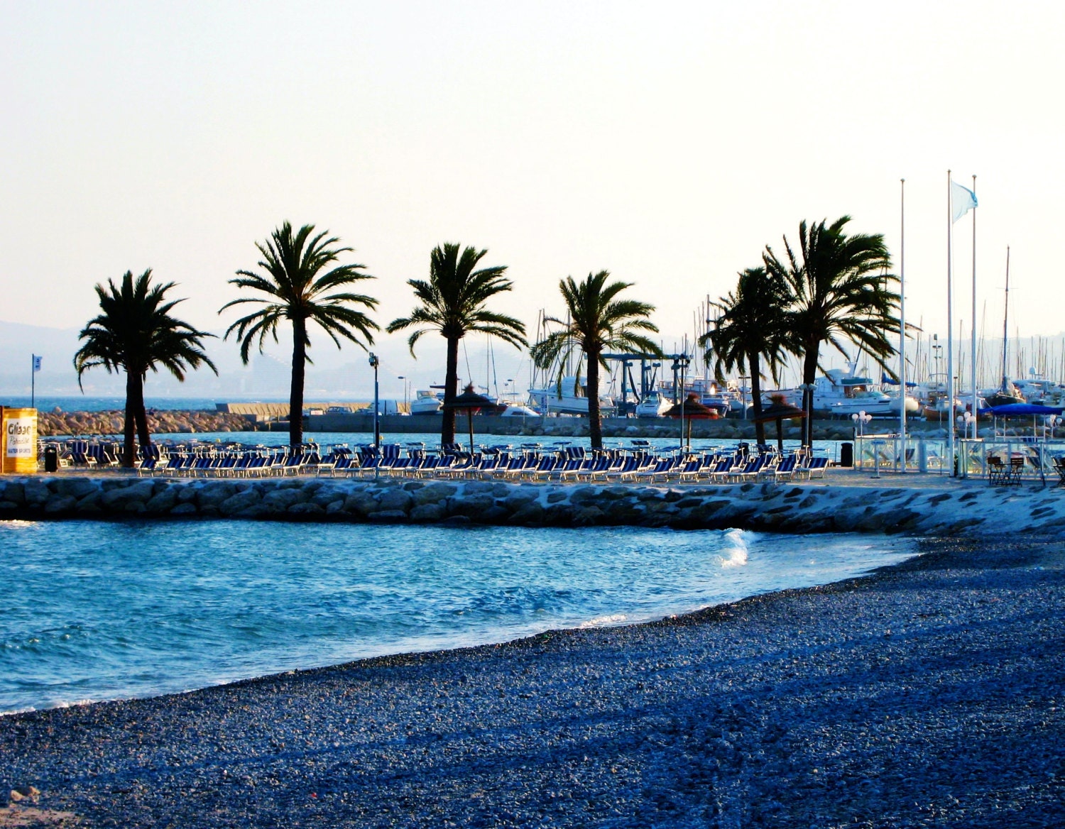 On The Beach In Nice, France