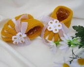 Baby Shoes Baby Booties Girl Shoes Handmade Baby Slippers Knitted Baby Shoes Girl Crochet Baby Booties Toddler Shoes Infant Booties Newborn