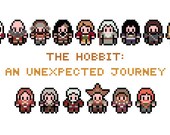 The Hobbit Cross Stitch Pattern - An Unexpected Journey (PDF) INSTANT DOWNLOAD