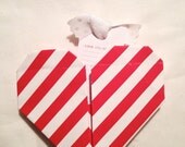Sailor Stripe Origami Valentine