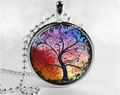 Tree of Life Necklace Pendant Jewelry with Ball Chain Included