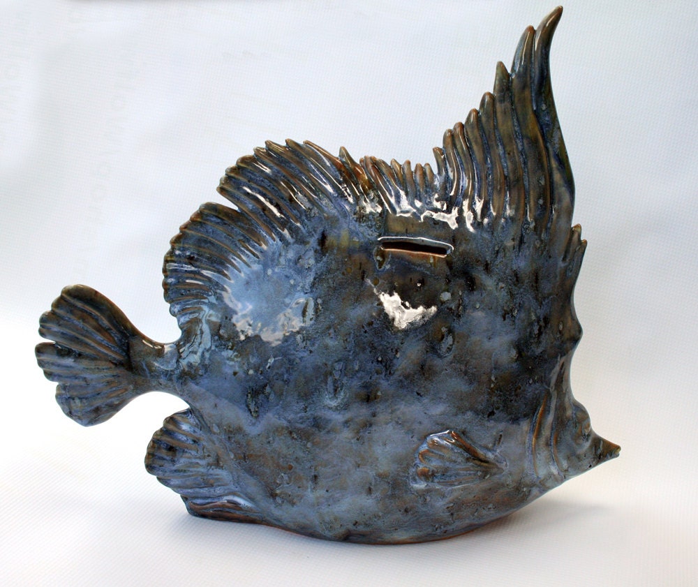 Ceramic Fish Bank - Large Fish