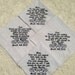 set of 4 personalized handkerchiefs