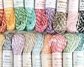 4-Ply Baker's Twine - The Twinery - 15 yard bundles - Choose from 22 Colors - Craft Gift Wrap Scrapbook Party Supplies Il_170x135