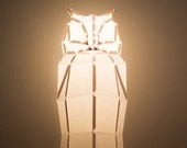 Owl - do it yourself paper lampshade