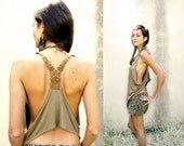 Mayan Princess Macrame Tank Top