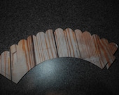 Wood  Woodgrain Cupcake Wrappers  Set of 12