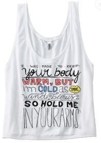 Ed Sheeran Kiss Me Lyrics Shirt