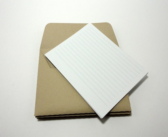Recycled Stationery Set - Kraft Il_570xn