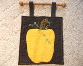 Beautiful Fall Pumpkin Beaded Wall Hanging