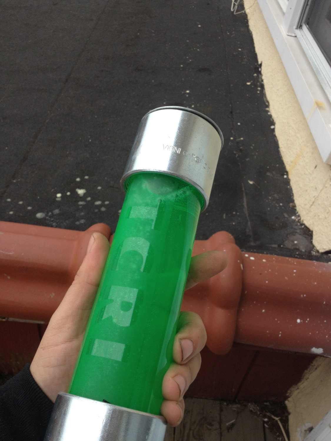 TMNT Replica Ooze Canister - Real Glass and Metal