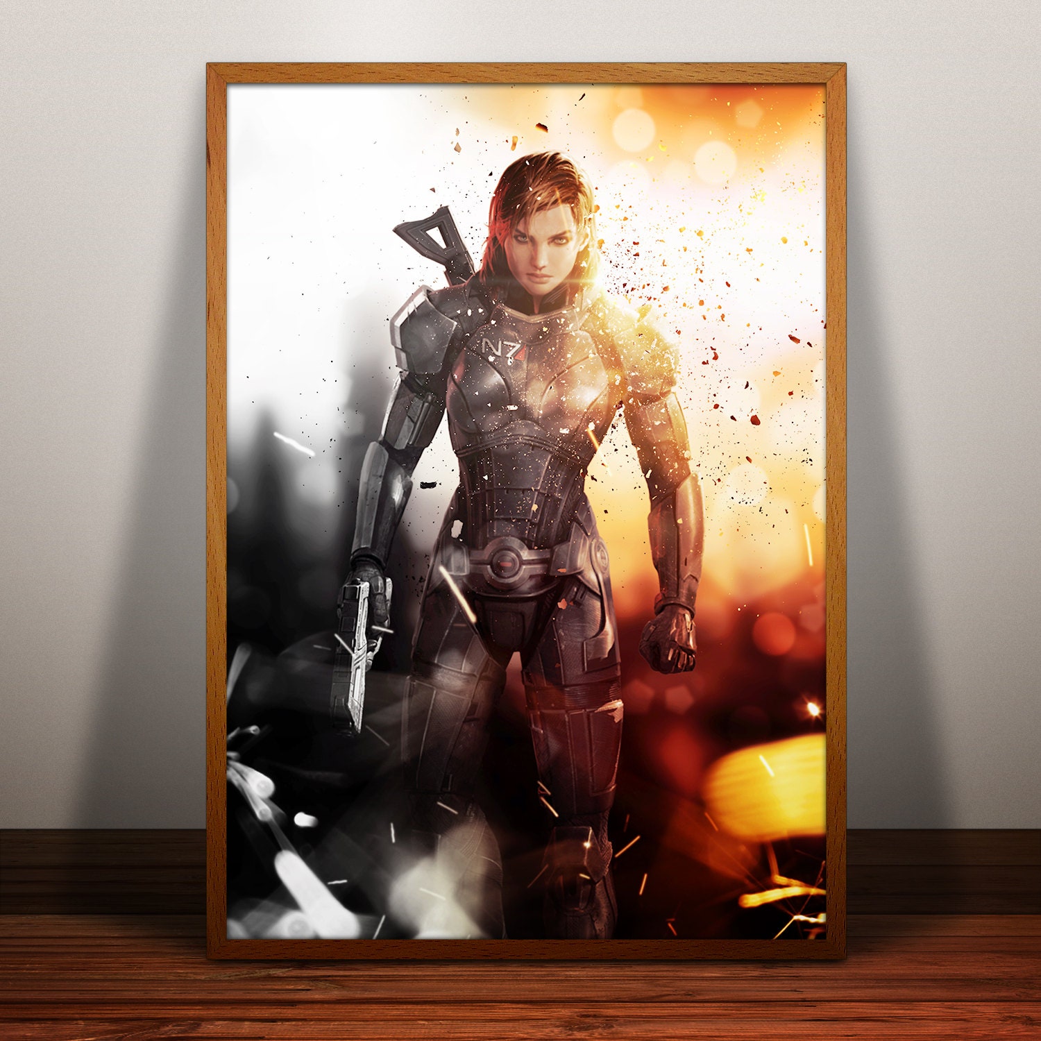 Mass Effect: Female Shepard print -limited edition-  LAST RE-STOCK
