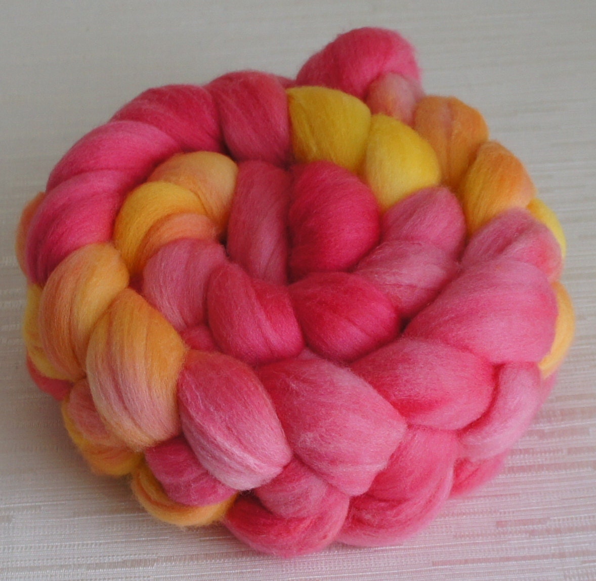 Merino Wool Roving - Hand Painted Felting or Spinning Fiber