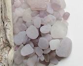 Bulk Sea Glass Bulk Beach Glass Genuine Lavender Purple Beach Decor Craft Quality Large