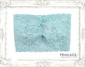 Mint Lace Headband, Mint Blue Headband, Lace Headwrap, Lace Headband, Lace Turban, Lace Bandanna, Headbands, Mint Blue Turban, Mint