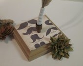 MDAY Sale Mustache Pen/Quill Holder