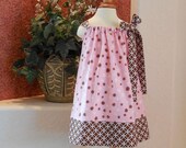 Toddler Girl Pillowcase Dress FREE SHIPPING: To All US Destinations with Flowers Geometric 3 mo 6 mo 9 mo 12 mo 18 mo 24 mo 2T  3T  4T