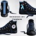 My Little Pony: Friendship is Magic - Custom Rainbow Dash Converse Chucks