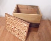 One of a kind wooden box, original wooden box, reclaimed wood, handmade wooden box, reclaimed furniture