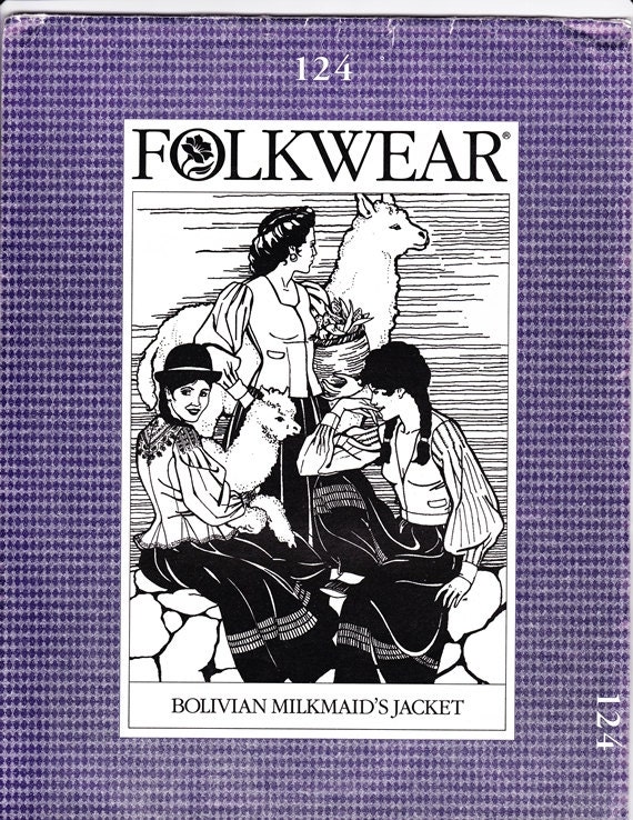 Folkwear 124 Bolivian Milkmaid's Jacket Pattern