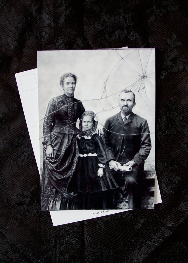 Postcard "Family Portrait" -A5 (5.8"x8.3")