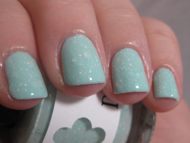 Glacier Glitter Nail Polish