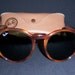 Vintage Rayban B&L IV Gatsby Style 145 Round Horn-rimmed Tortoise Finish Sunglasses Mint