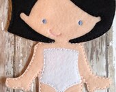 Felt Un Paper Cait Doll