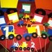 Dump Truck/Truck/Transporation/Construction Theme 1st Year Photo Banner Clips