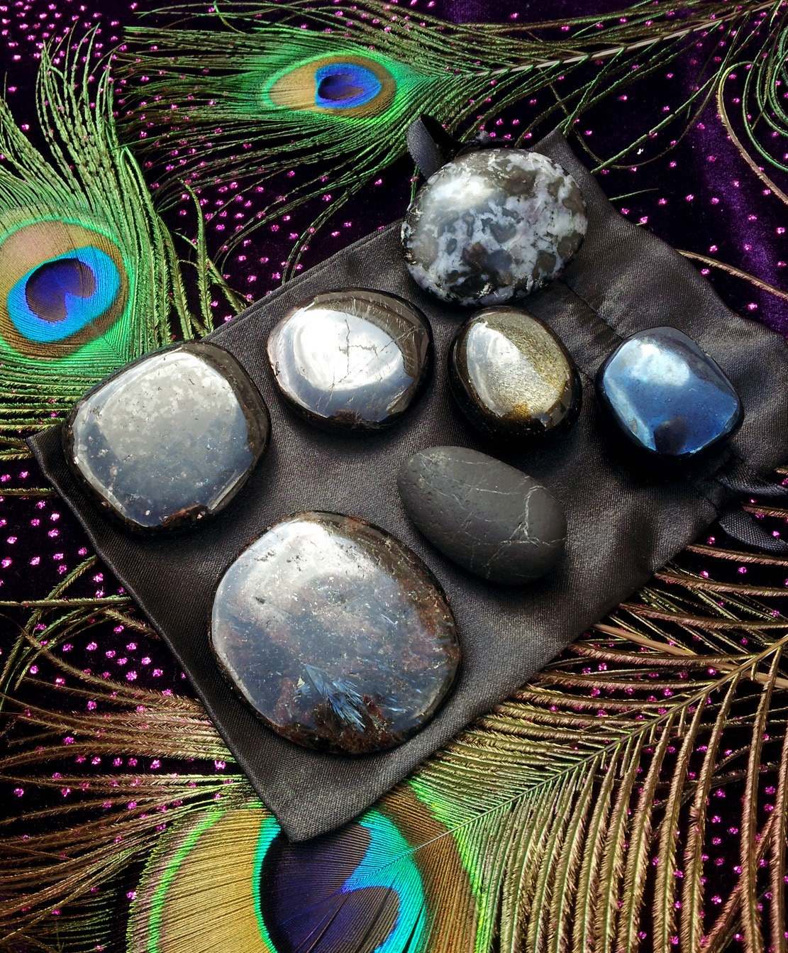 Luna Blue's Premium Crystal Energy Kit - "The Shaman 7"