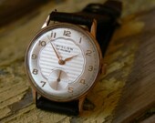 Swiss watch HISLON  Men's Swiss Made watch 60's Gold PLated AU  10 Serviced