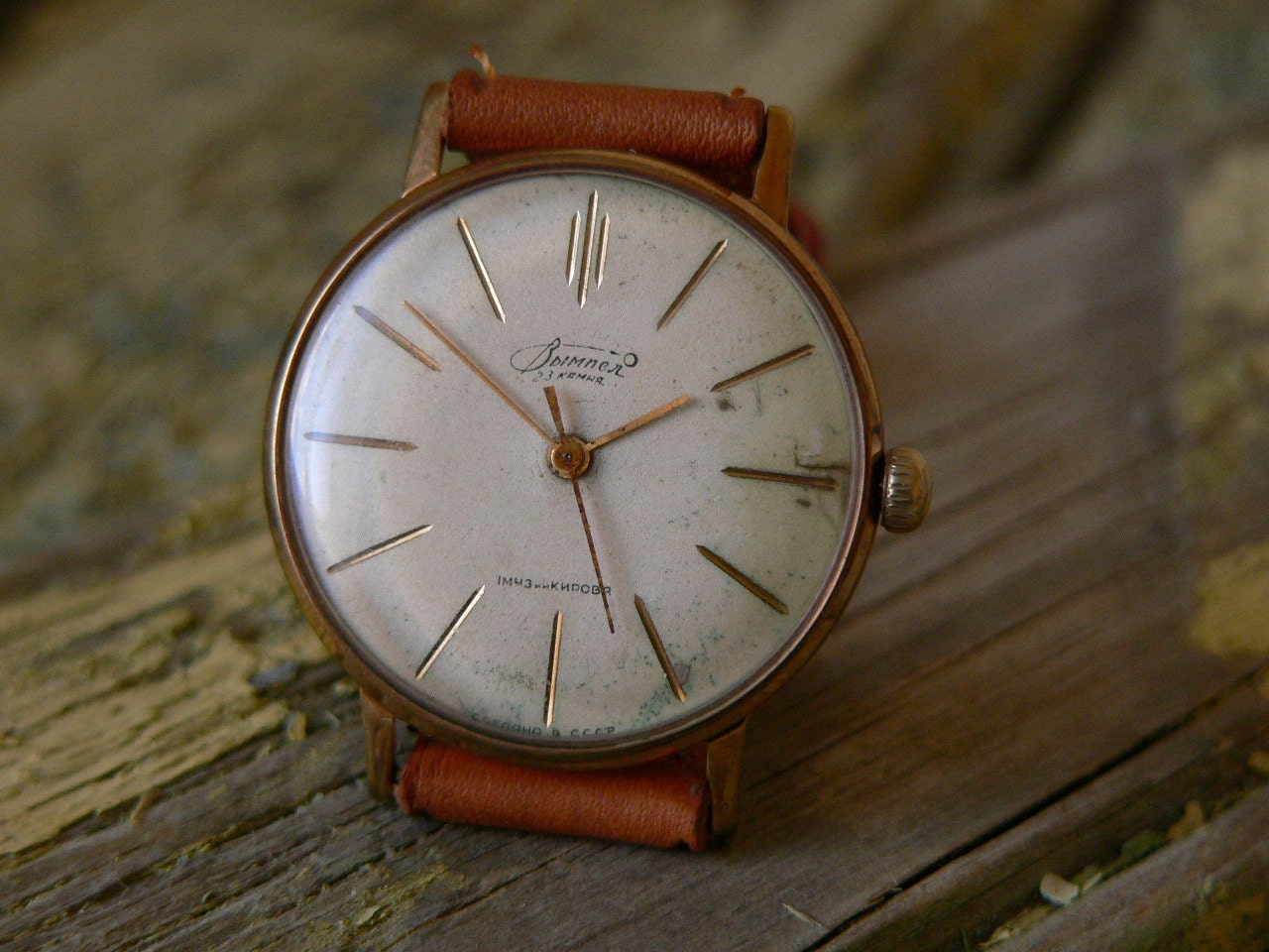 Russian watch Soviet watch RARE VIMPEL  poljot de luxe 2209 23 jewels ussr vintage watch cccp ultra slim
