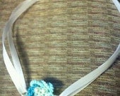 Tatted Bird's nest necklace