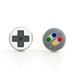 Silver Mens Cufflinks - Gamer Jewelry - SNES Controller Cufflinks - Nintendo Accessories for Men - Game Gifts for Him