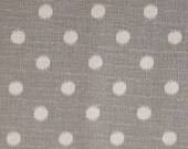 WEDDING AISLE RUNNER, Birch Fabric is the Perfect Texture/Weight for an Aisle Runner, Ikat Dot Grey/Birch, Custom Sizes