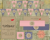 Paper Airplane Mini PDF Printable Party Collection - DIY Party Il_170x135