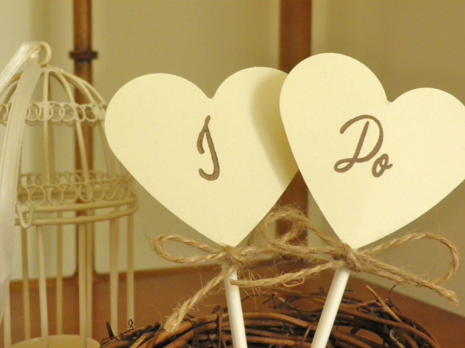 I do Wedding cake toppers- party favors -cupcake toppers- decorations
