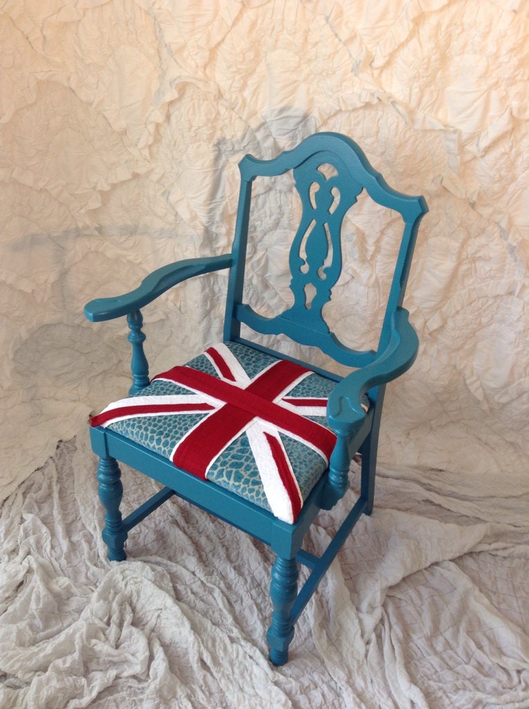 Union Jack Chair... Fit for a Queen