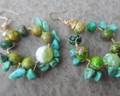 Dragon Agate Earrings