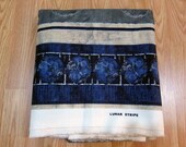 Vintage barkcloth
