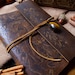 Leather Journal - Greenman OOAK