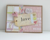 Handmade Card-Love