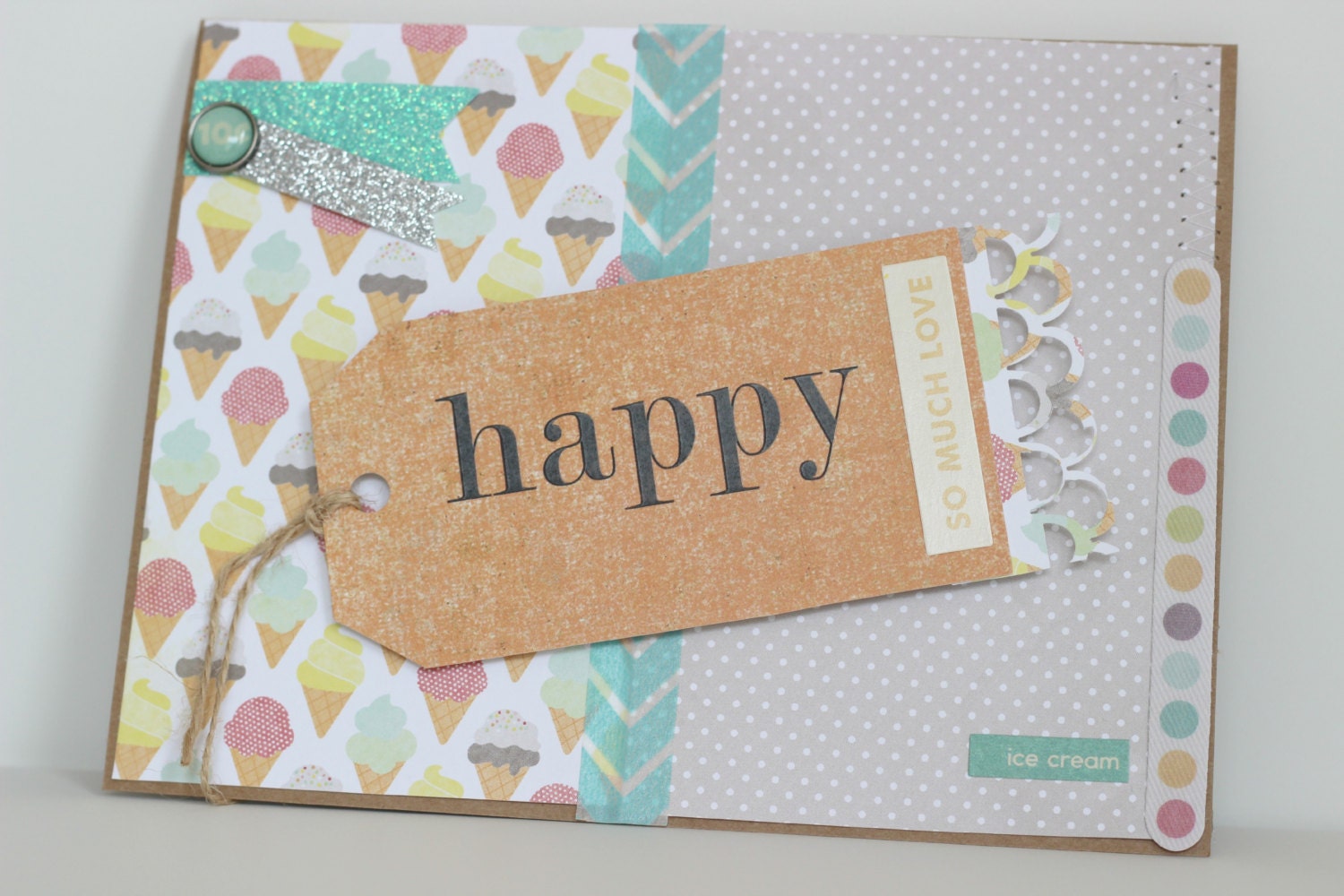 Handmade Card-Happy