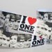 7/8" I love One Direction Grosgrain Ribbon 5 yards
