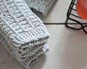 Hand knitted Bamboo and Cotton Wash Cloth