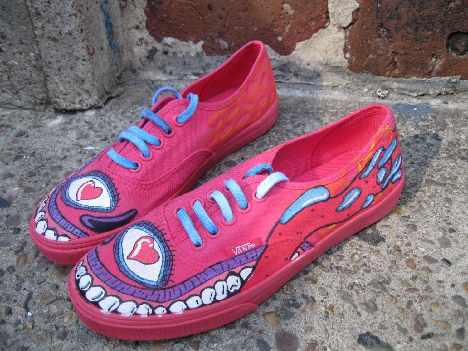 Woman's size 7 Pink Monster Feets