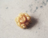 Vintage Celluloid Flower Brooch, 1940s Brooch, Japan, Vintage Jewelry, Rose, Flower